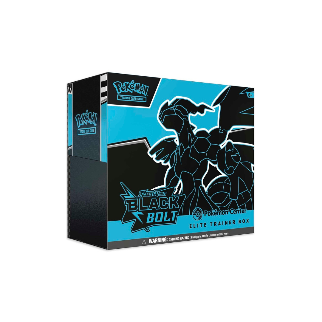 Pokémon Center Elite Trainer Box Scarlet & Violet Black Bolt (English) –  CRACK THE PACK
