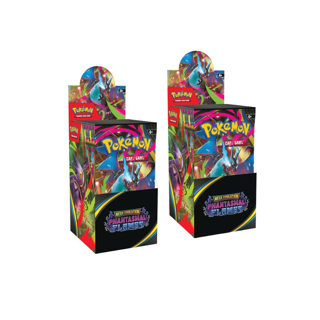 Pokemon TCG: Mega Evolutions Phantasmal Flames Half Booster X2 (36 Packs)