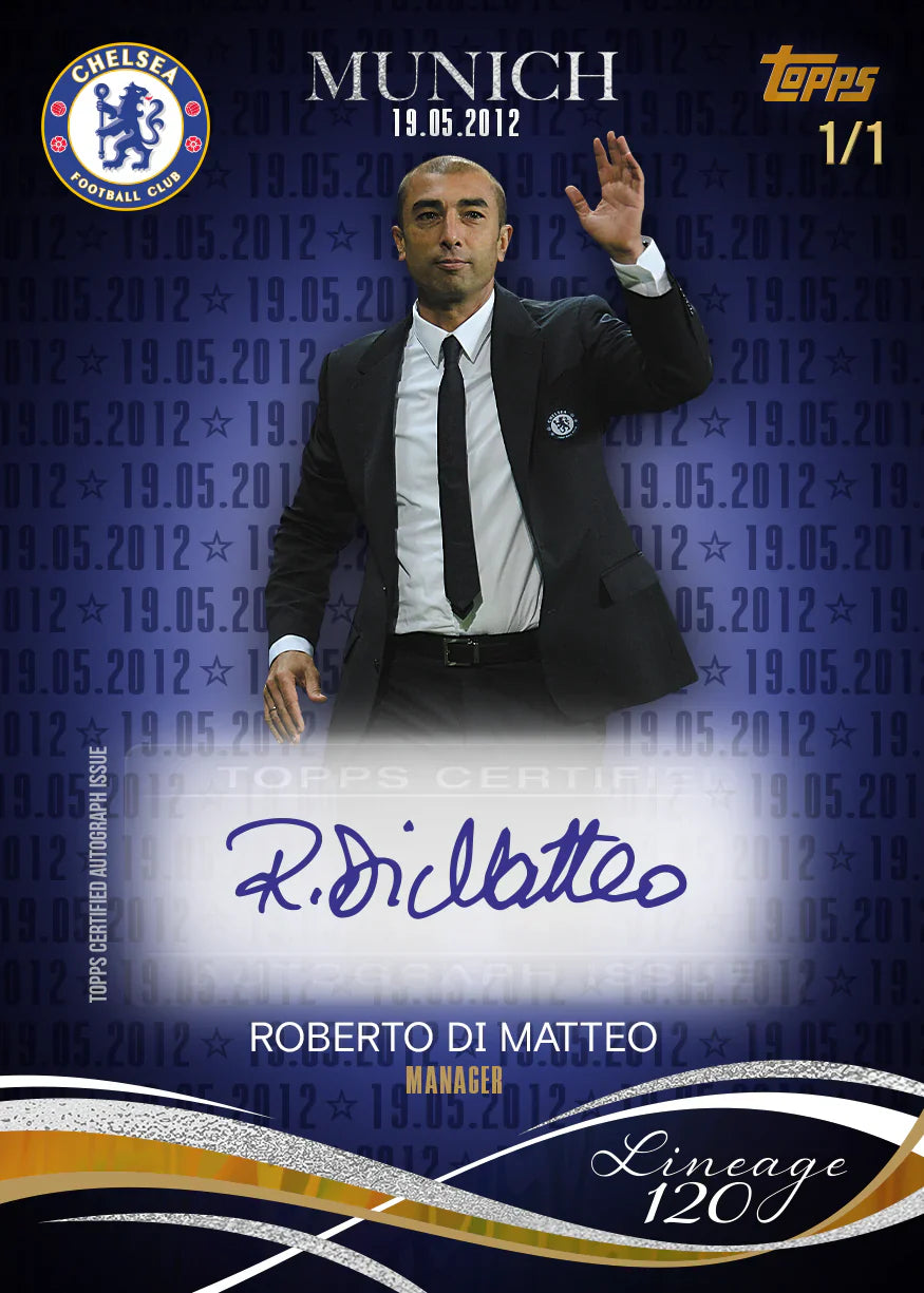 Topps 24/25 Chelsea Lineage: 120 Years Anniversary Edition