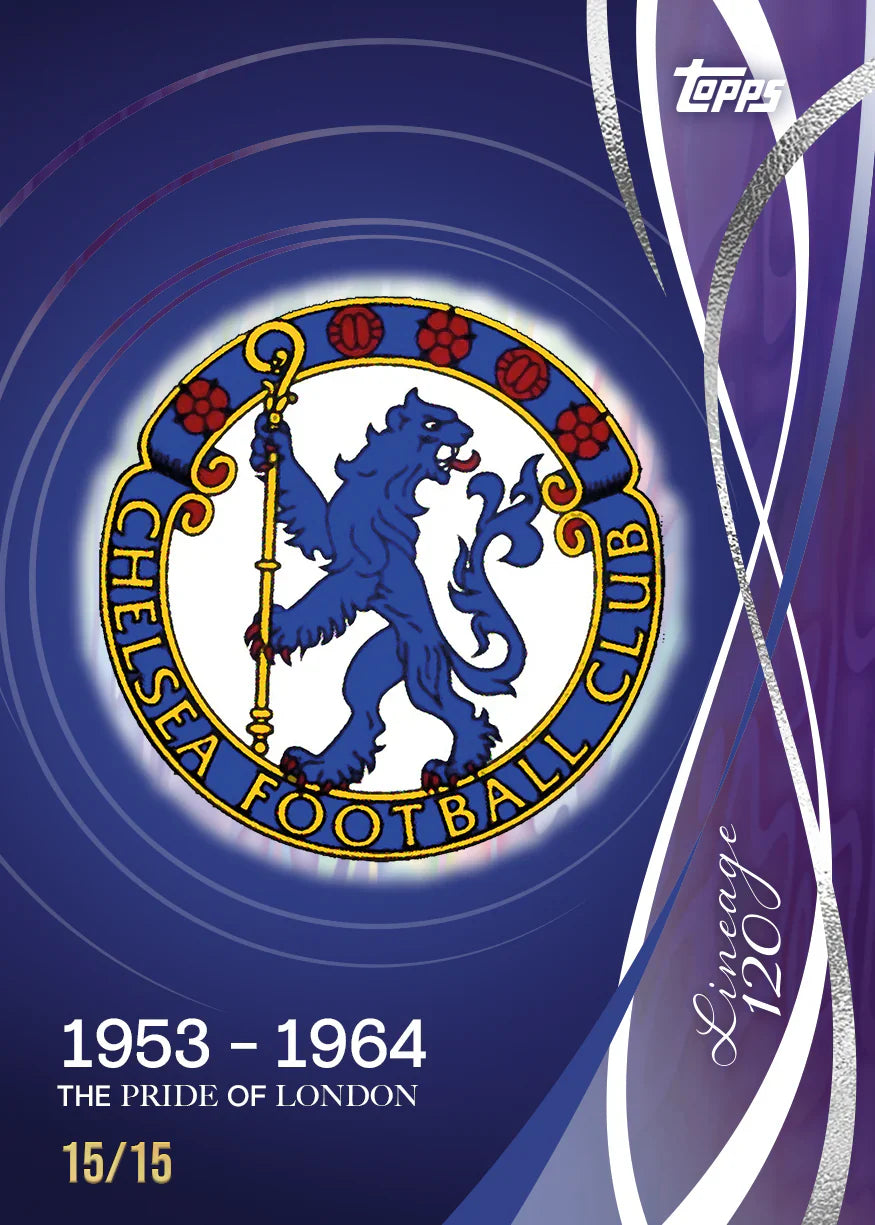 Topps 24/25 Chelsea Lineage: 120 Years Anniversary Edition