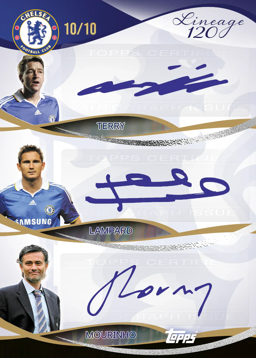 Topps 24/25 Chelsea Lineage: 120 Years Anniversary Edition