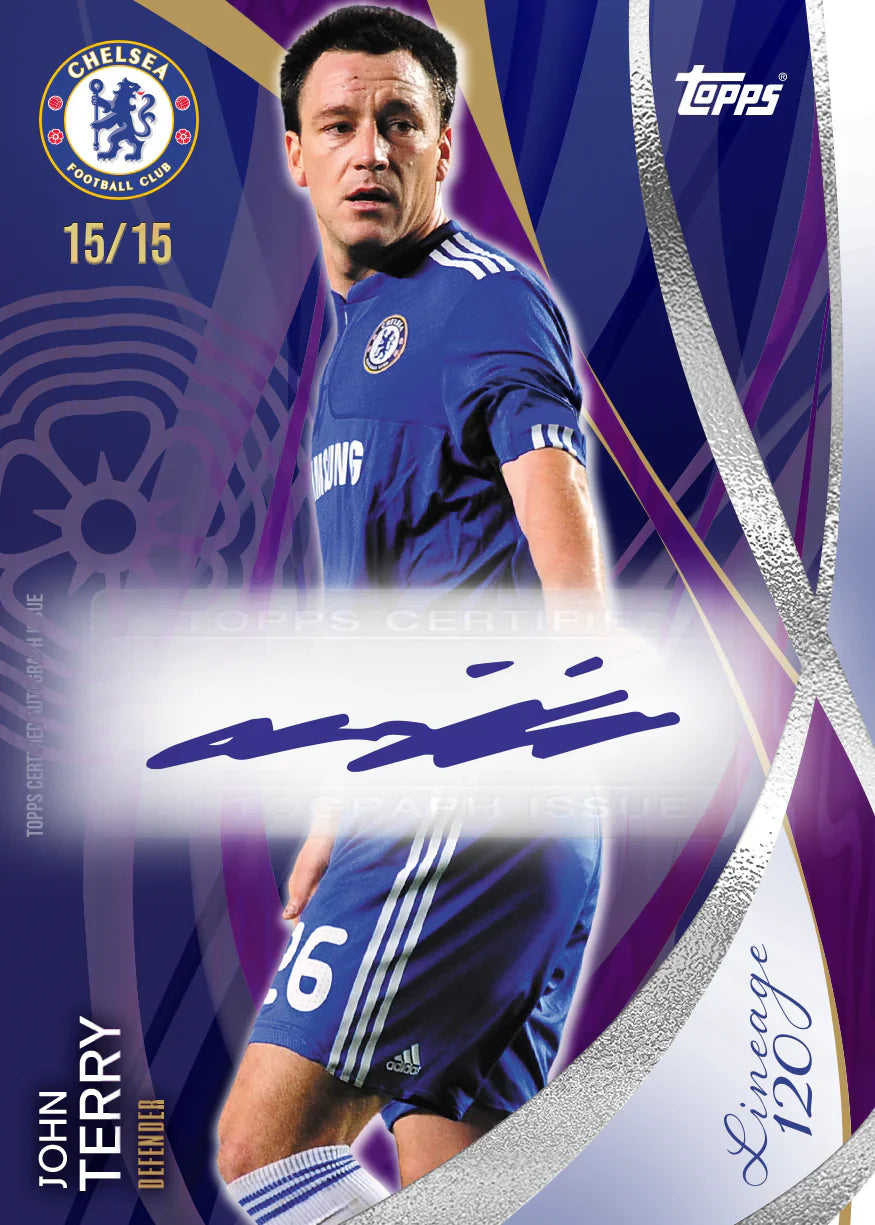 Topps 24/25 Chelsea Lineage: 120 Years Anniversary Edition