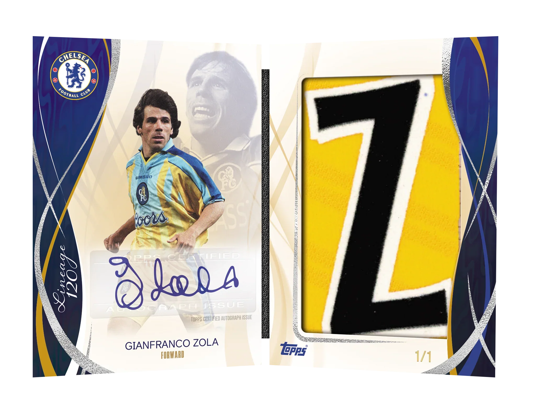 Topps 24/25 Chelsea Lineage: 120 Years Anniversary Edition