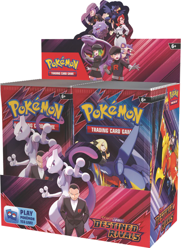 Pokemon Scarlet & Violet Destined Rivals Booster Box (36 Packs)