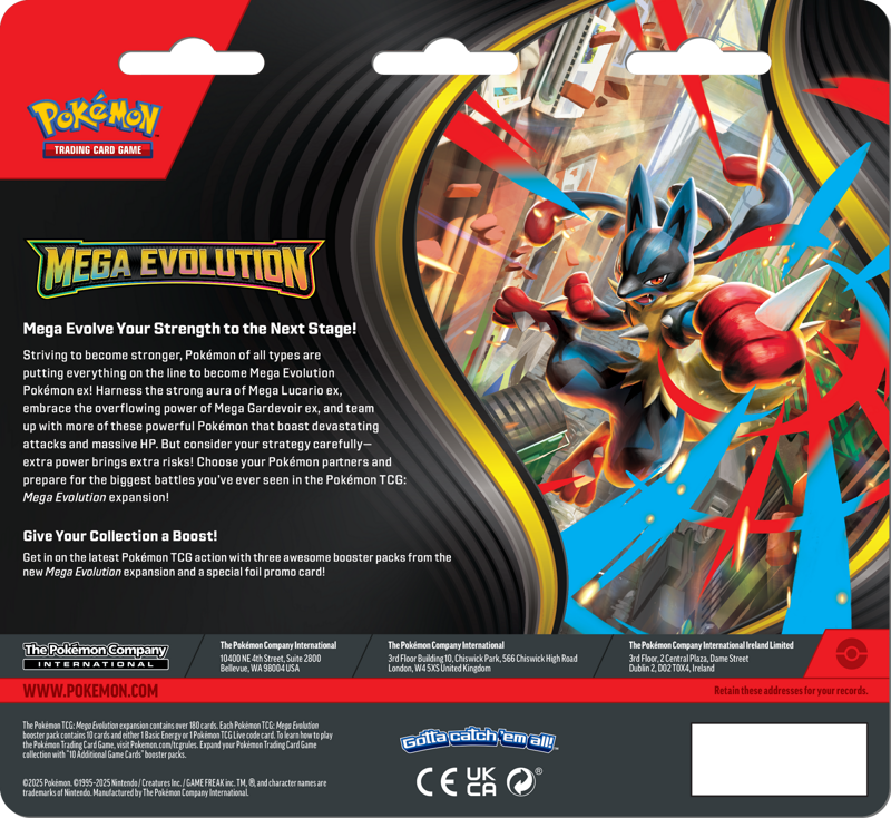 Pokmon TCG: Mega Evolution 3-Pack Blister Psyduck (English) CRACK THE PACK Pokmon TCG: Mega Evolution 3-Pack Blister Psyduck (English) CRACK THE PACK