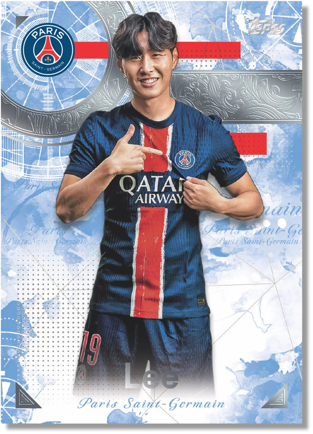 Topps 24/25 Exhibition Paris Saint-Germain