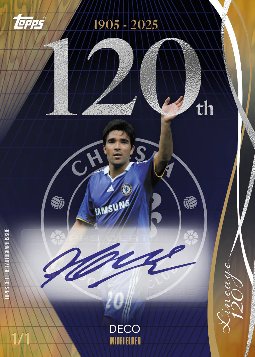 Topps 24/25 Chelsea Lineage: 120 Years Anniversary Edition