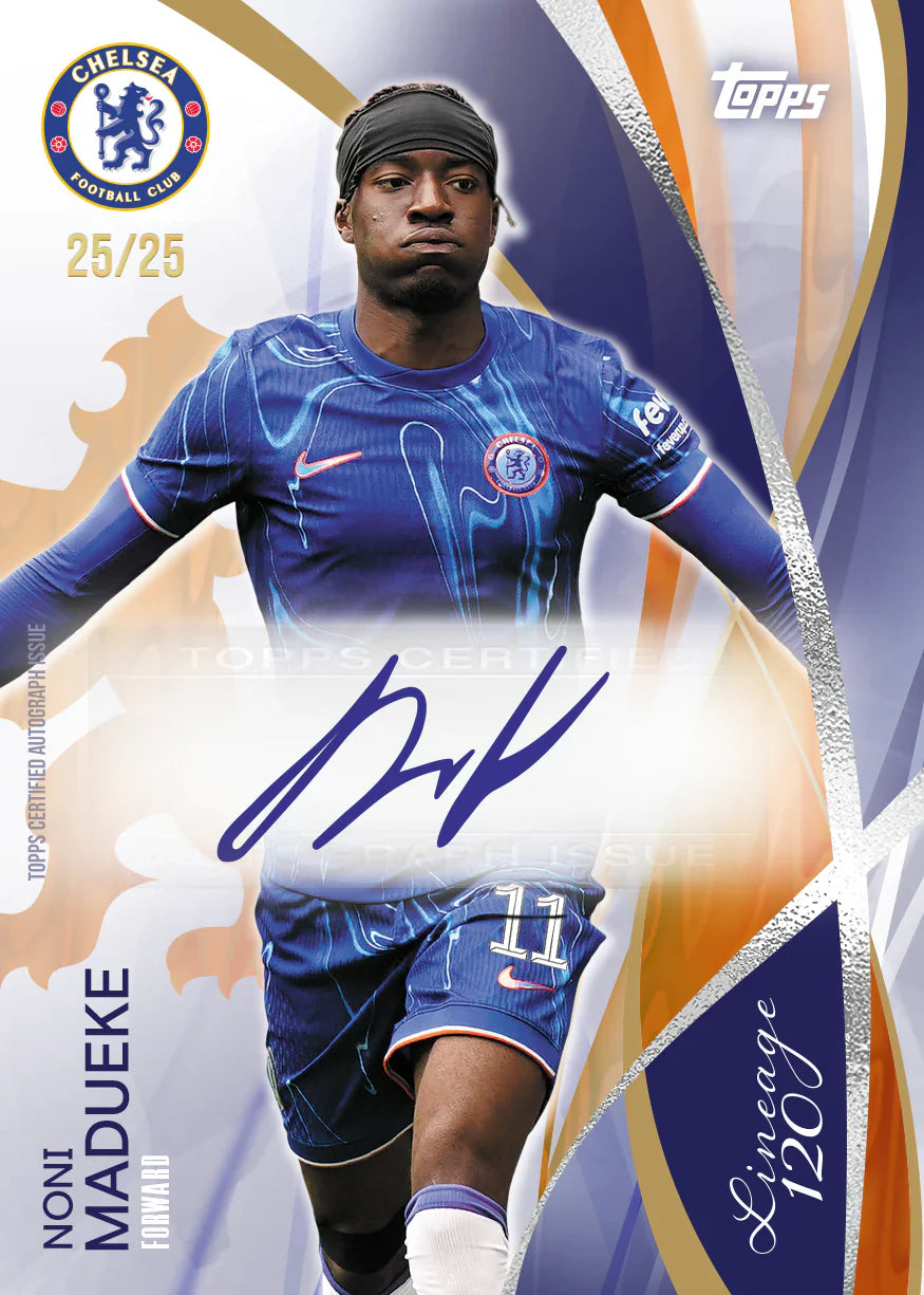 Topps 24/25 Chelsea Lineage: 120 Years Anniversary Edition