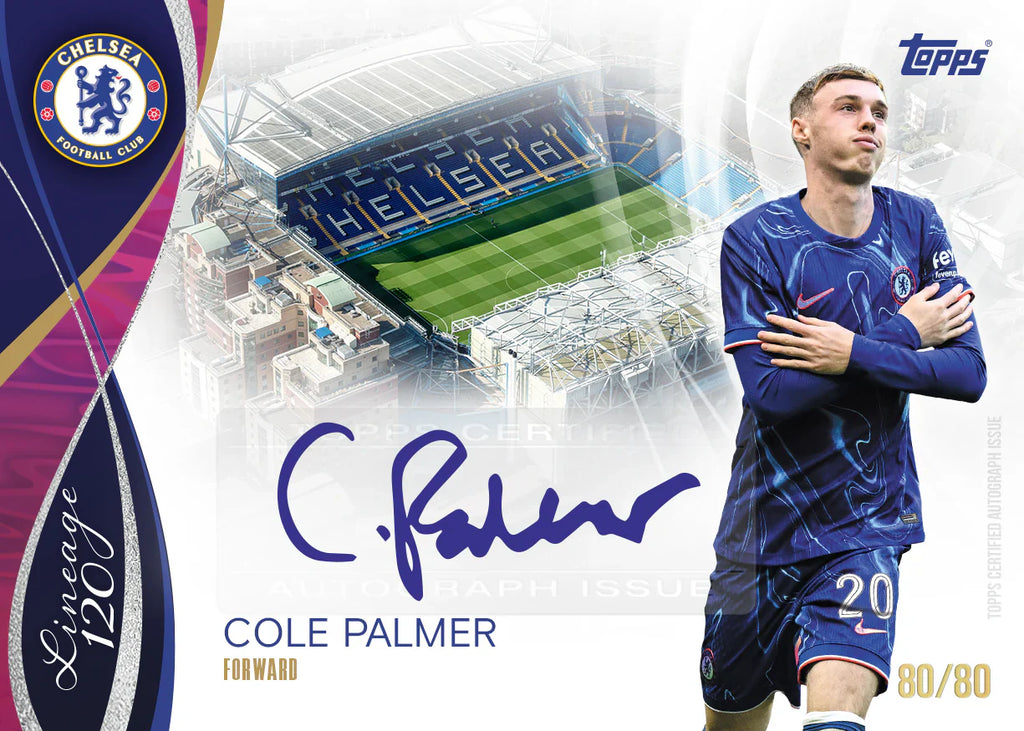 Topps 24/25 Chelsea Lineage: 120 Years Anniversary Edition