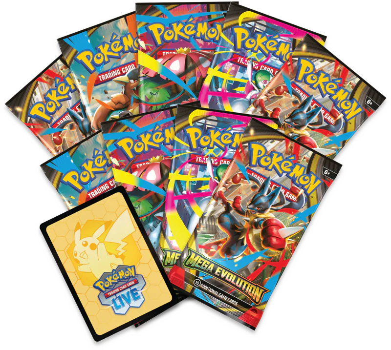 Pokemon TCG Mega Evolution Elite Trainer Box Gardevoir