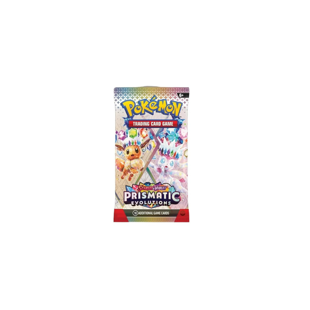 Pokemon TCG: Scarlet & Violet Prismatic Evolution - 6 Single Packs