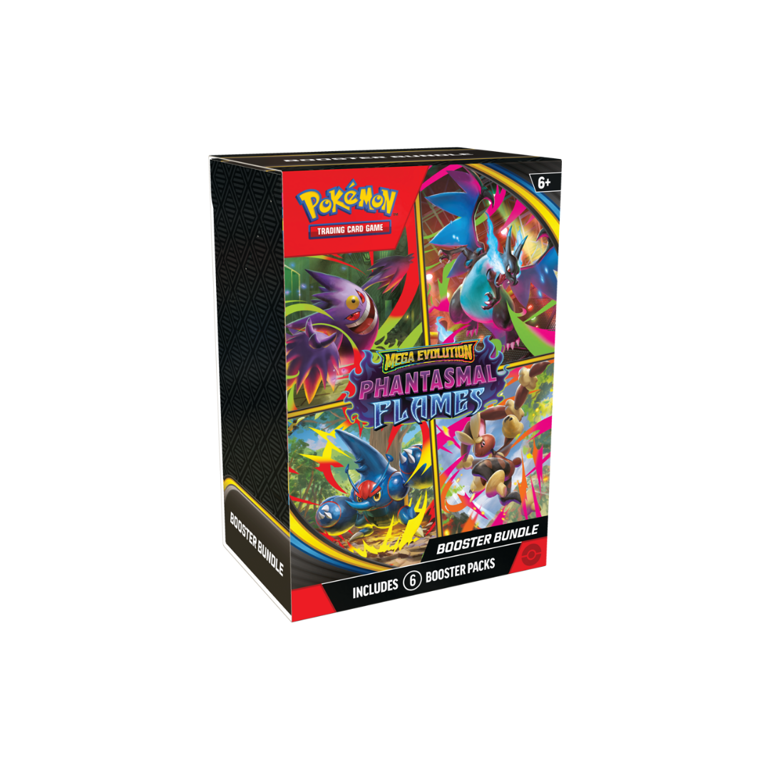 Pokemon TCG: Mega Evolution Phantasmal Flames Booster Bundle