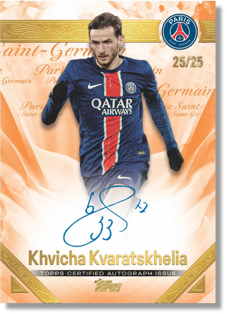 Topps 24/25 Exhibition Paris Saint-Germain