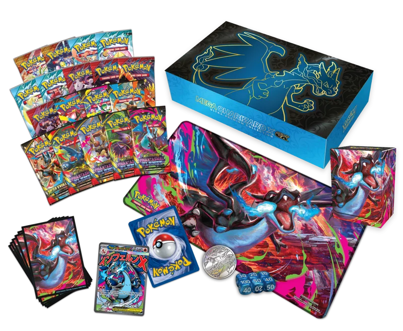 Pokemon Mega Charizard X EX Ultra Premium Collection