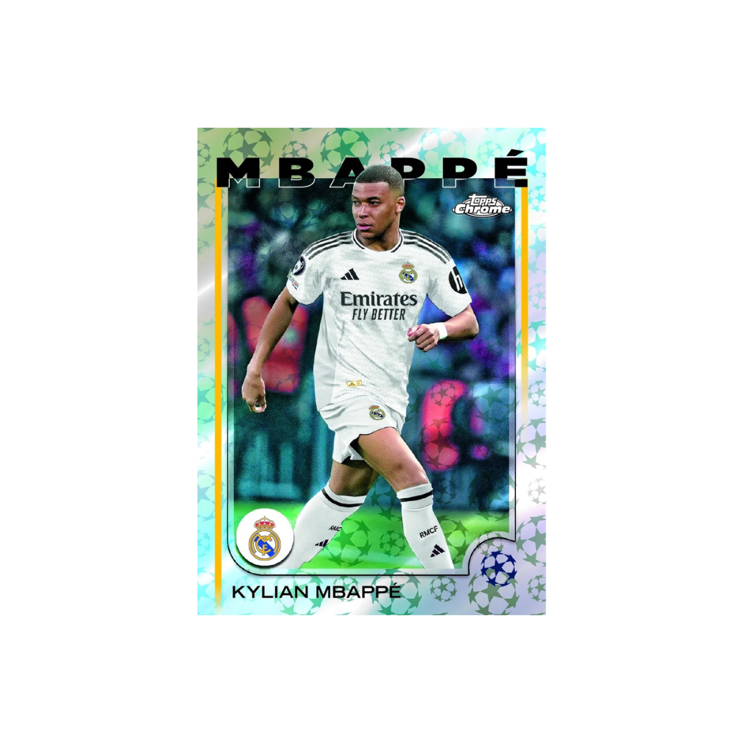 2024/25 Topps Chrome Logofractor UEFA Club Competitions Soccer (London Store Exclusive)
