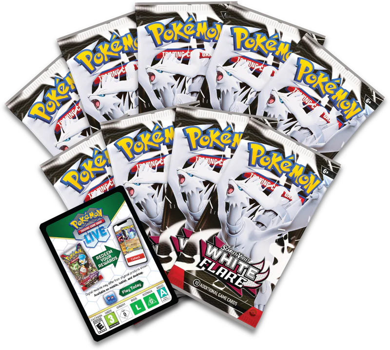 Pokémon Scarlet & Violet White Flare Elite Trainer Box (English) – CRACK THE PACK