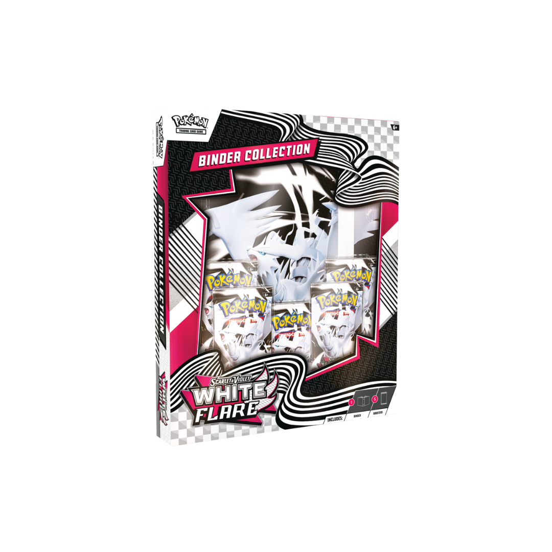 Pokemon Scarlet & Violet White Flare Binder Collection