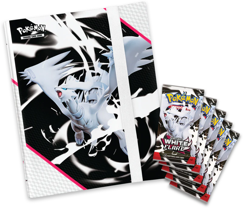 Pokemon Scarlet & Violet White Flare Binder Collection
